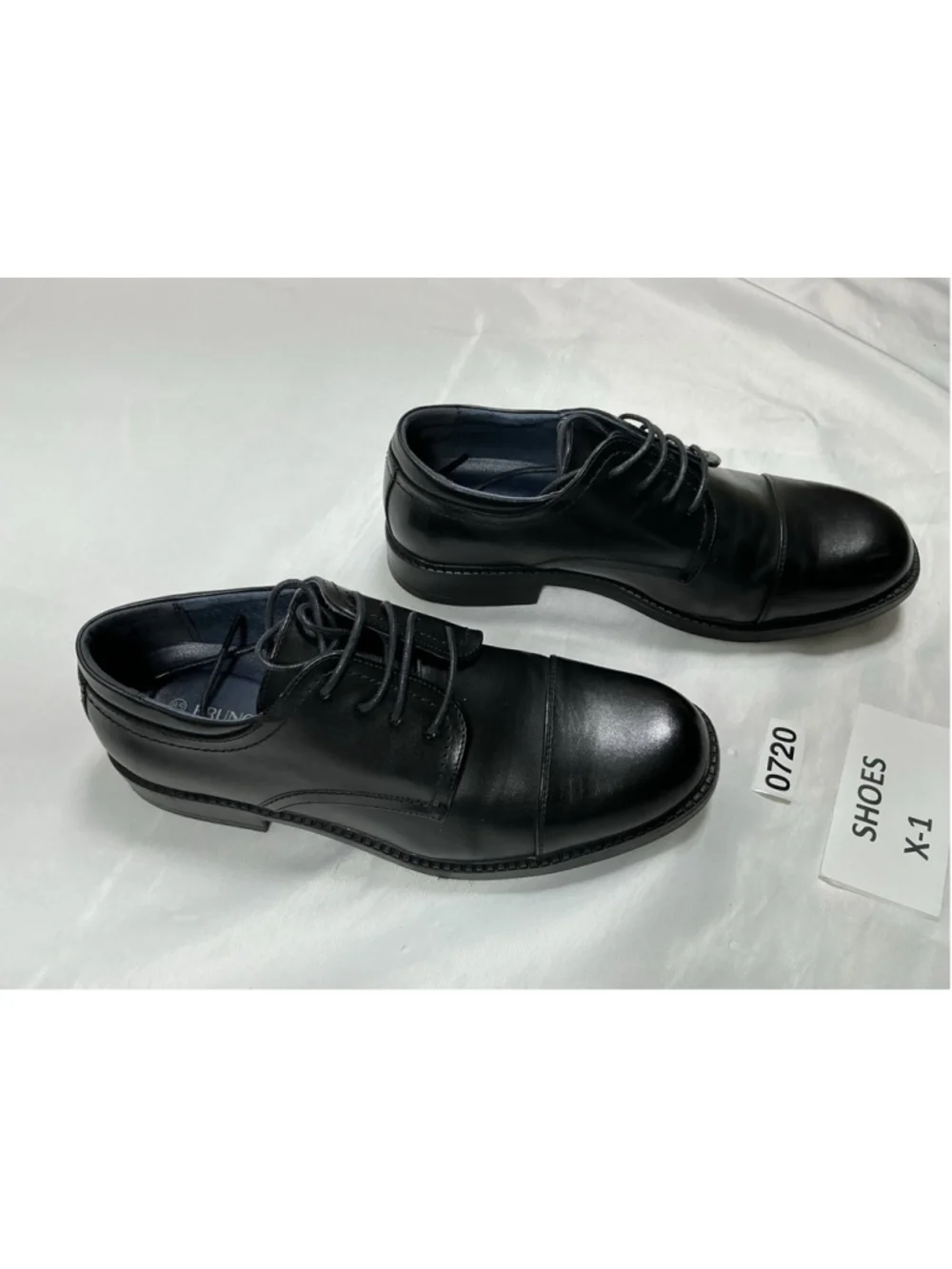 Mens New Bruno Marc Lace Up Oxford Shoes Black Size 8.5